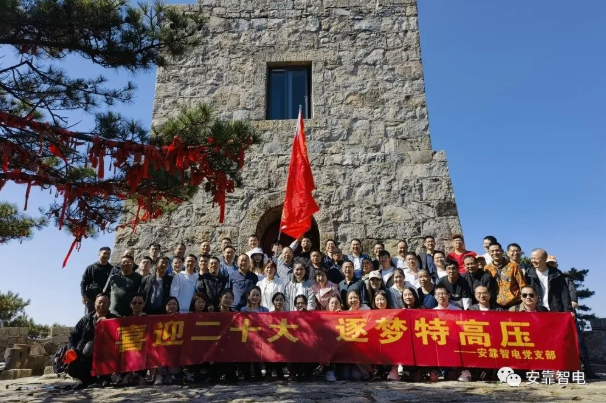 喜迎二十大，逐夢“特高壓”——安靠智電紅色主題教育活動走進大別山